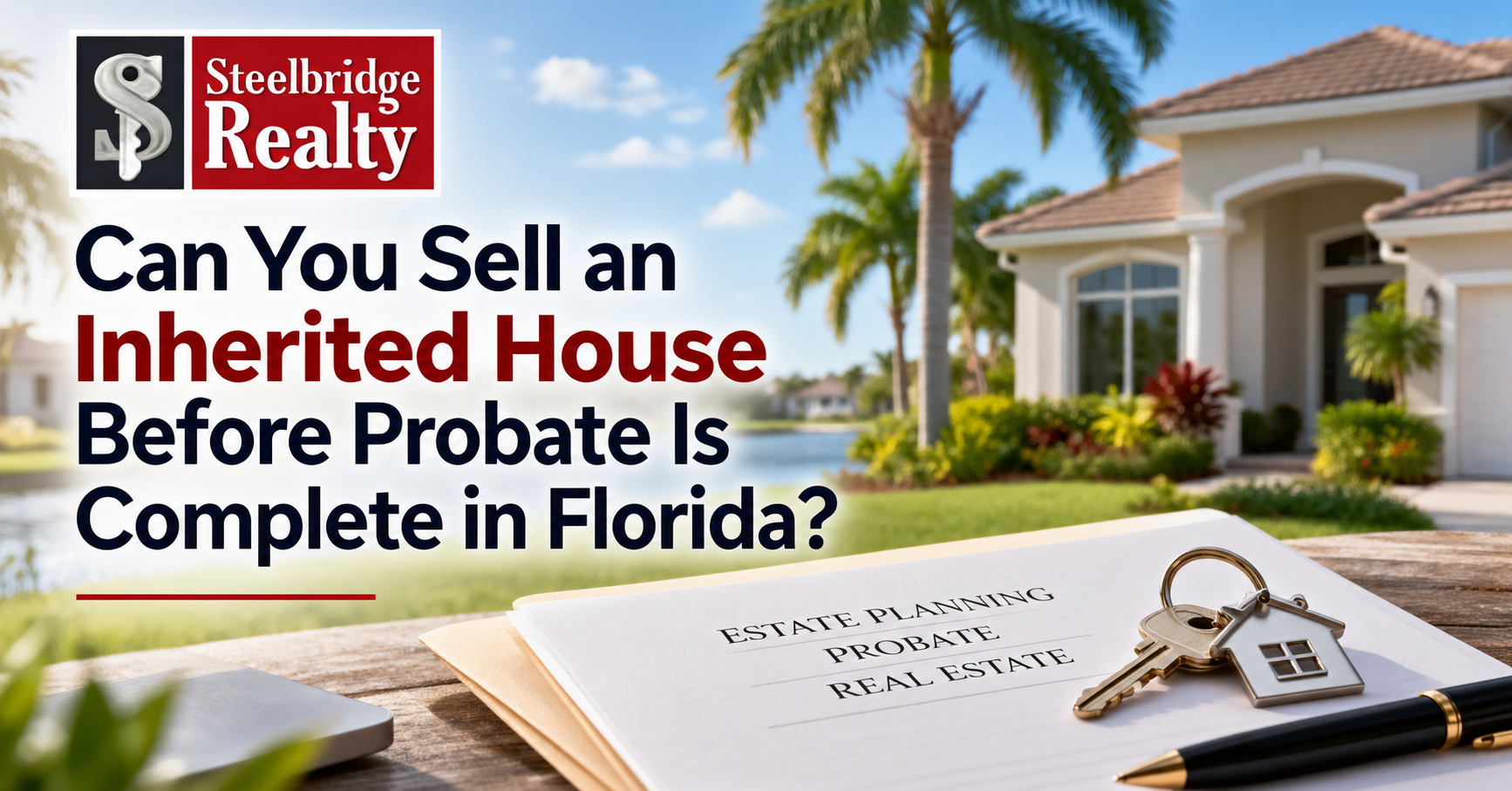 Out-of-state heirs coordinating the sale of an inherited Southwest Florida house while probate remains open